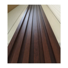 Economic durable interlocking wpc fluted wood slat wall panel